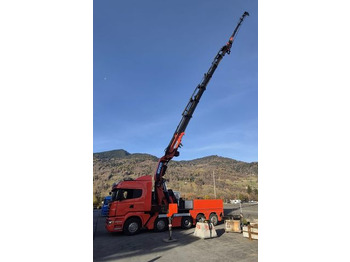 Crane truck SCANIA R 500