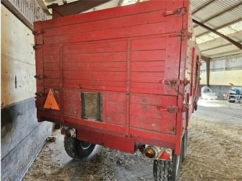 Farm tipping trailer/ Dumper Tim 7,5t - BT Hydr. bremser og høje sider: picture 4