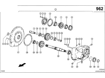 Engine and parts CLAAS