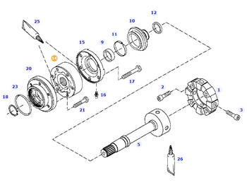 Drive shaft FENDT