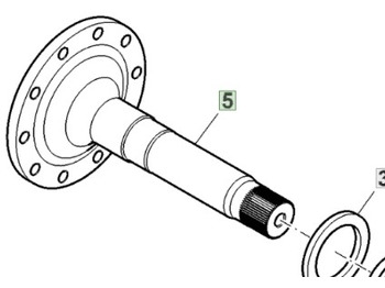 Rear axle JOHN DEERE