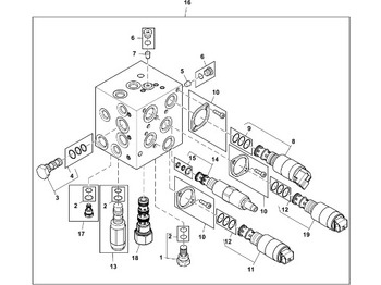 Brake valve JOHN DEERE