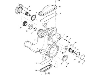 Oil pan JOHN DEERE