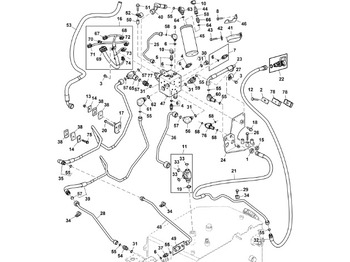 Brake valve JOHN DEERE
