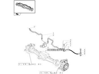 Brake line/ Hose NEW HOLLAND