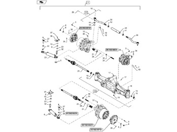 Spare parts NEW HOLLAND