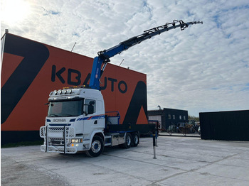 Dropside/ Flatbed truck SCANIA G 490