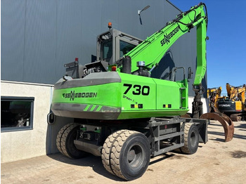 Waste/ Industry handler Sennebogen 730 -- Wood application -- incl grapple: picture 5