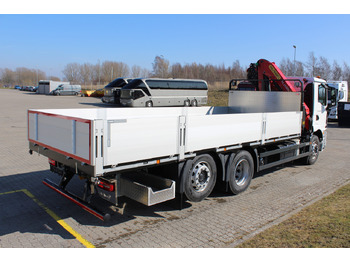 Dropside/ Flatbed truck, Crane truck MAN TGM 26.320 6×2-4 PK19.001SLD5 Brädgårdsbil: picture 3