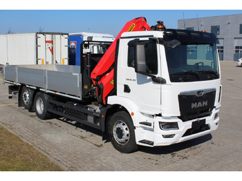 MAN TGM 26.320 6×2-4 PK19.001SLD5 Brädgårdsbil leasing MAN TGM 26.320 6×2-4 PK19.001SLD5 Brädgårdsbil: picture 2