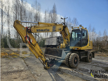 Wheel excavator KOMATSU PW130