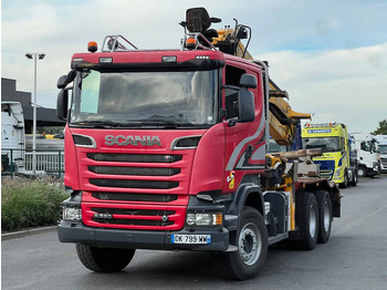 Timber truck SCANIA R 580