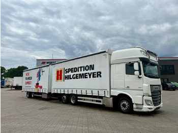 Curtain side truck DAF XF 480