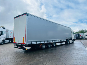 Curtainsider semi-trailer Krone SDP 27 Stufensattel Auflieger mit Spreizheck: picture 4