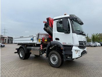 Mercedes-Benz Arocs 1835 4x4 Allrad Fassi F135 Kran Kipper leasing Mercedes-Benz Arocs 1835 4x4 Allrad Fassi F135 Kran Kipper: picture 2