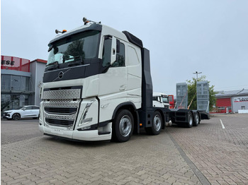 New Dropside/ Flatbed truck Volvo Arbeitsbühnen Baumaschinentransporter mit Rampen: picture 5