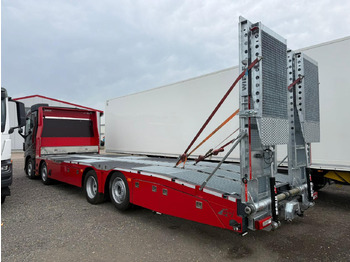 New Dropside/ Flatbed truck Volvo Arbeitsbühnen Baumaschinentransporter mit Rampen: picture 3