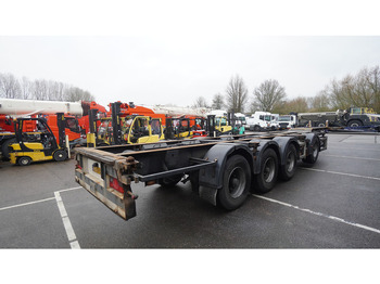 Container transporter/ Swap body semi-trailer Floor 4 AXLE BREAKER CONTAINER TRAILER: picture 5