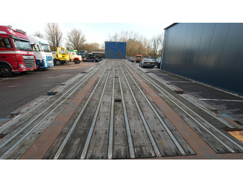Dropside/ Flatbed semi-trailer Pacton Fatbed trailer with twistlocks: picture 5