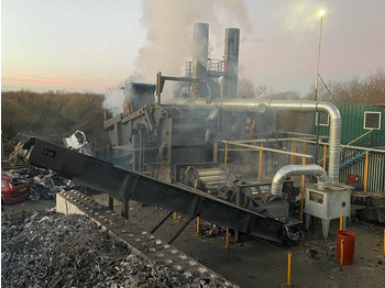 Industrial waste shredder