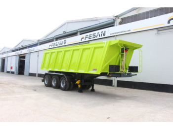 New Tipper semi-trailer Fesan ROCK TYPE SQUARE HARDOX TIPPER: picture 2