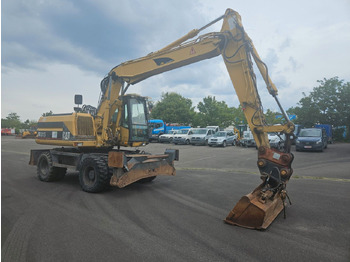 Wheel excavator CAT M315 Mobilbagger mit Pratzen und Schild: picture 4