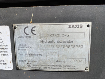 Crawler excavator Hitachi ZX 280 LC -3: picture 3