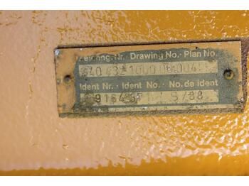 Axle and parts for Construction machinery Liebherr A 912: picture 3