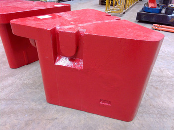 Counterweight for Mobile crane Grove GMK 5130-1/2 counterweight 5,8 ton: picture 3