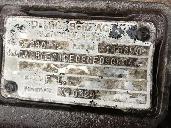 Gearbox for Mobile crane Mercedes-Benz AC 100 gearbox Mercedes benz G240-1: picture 5 Gearbox for Mobile crane Mercedes-Benz AC 100 gearbox Mercedes benz G240-1: picture 5