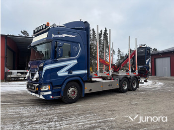 Timber truck SCANIA R 650