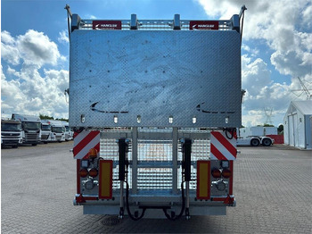 Low loader semi-trailer Hangler 4-aks 2-delt heldækkende rampe: picture 3