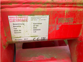 Harvester Grimme Grimme, GF600, 6 Row/3Bed Tilla, Rotovator: picture 2