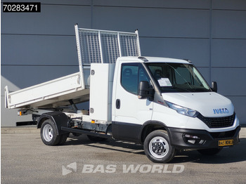 Tipper van Iveco Daily 35C16 3.0L Kipper met Kist Dubbellucht 3,5t Trekhaak Airco Cruise Euro6 Tipper Benne Kieper 2m3 Airco Trekhaak Cruise control: picture 3