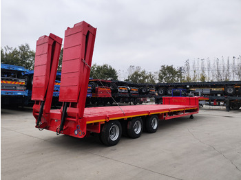 New Low loader semi-trailer for transportation of heavy machinery SUNSKY 30Ton lowbed trailer: picture 3