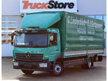 Curtain side truck MERCEDES-BENZ Atego 1221
