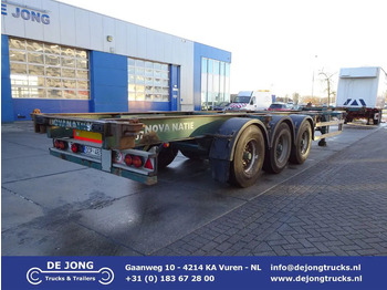 Container transporter/ Swap body semi-trailer FLANDRIA