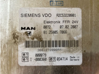 ECU for Truck MAN SIEMENS VDO ELEKTRONIK FFR Steuergerät 81.25805.7066: picture 2