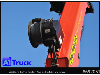 Dropside/ Flatbed truck, Crane truck DAF XF 510 SSC PK 34.002, Jib Seilwinde Funk: picture 3