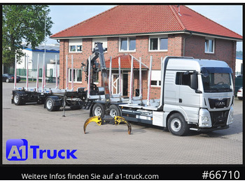 Timber truck MAN TGX 26.480
