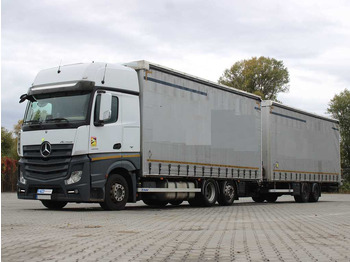 Curtain side truck MERCEDES-BENZ Actros 2542