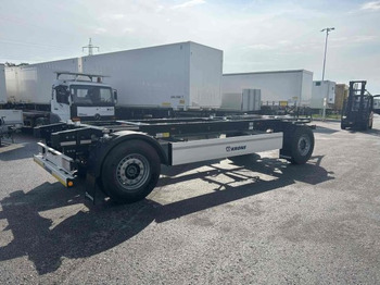 New Container transporter/ Swap body trailer Krone AZW 18, Lafette, Krone-Achsen, Neu: picture 4