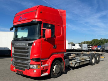 Container transporter/ Swap body truck SCANIA R 410