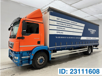 Curtain side truck MAN TGM 18.290