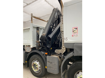 Tipper, Crane truck Renault Kerax 410 DXi - 8x4*: picture 4