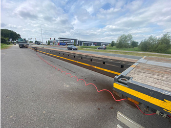 Dropside/ Flatbed semi-trailer Broshuis trailer 3 -time extendable Windmill transporter: picture 5