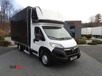 Curtain side van OPEL