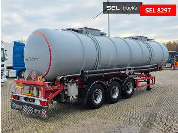 Tanker semi-trailer Feldbinder TSA 38.3 / Alu / ADR AT, FL / Lift / VOGELSANG: picture 5 Tanker semi-trailer Feldbinder TSA 38.3 / Alu / ADR AT, FL / Lift / VOGELSANG: picture 5