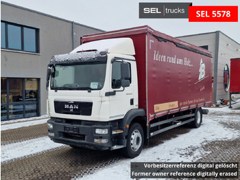 Curtain side truck MAN TGM 18.250