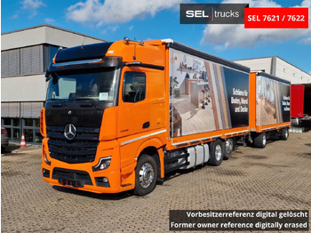 Curtain side truck MERCEDES-BENZ Actros 2548
